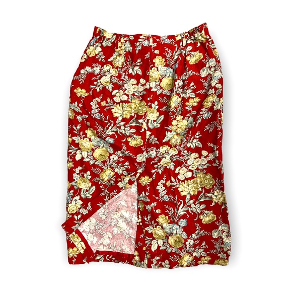 orvis linen midi skirt size 14 - Picture 6 of 6